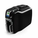 принтер пластиковых карт zebra zc350 (single sided, uk/eu cords, usb, ethernet  wifi, windows driver) ZC35-000W000EM00