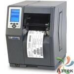 Принтер этикеток Datamax H-4212X термотрансферный 203 dpi, LCD, Ethernet, USB, USB Host, RS-232, LPT, внутренний намотчик, граф. иконки, большой дисплей, C32-00-46400004