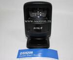 сканер штрих-кода zebra / motorola symbol ds9208-sr4nnr01be kit: rs232 (image, в комплекте кабель, черный) DS9208-SR4NNR01BE