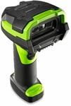 Сканер Zebra LI3608 (LI3608-SR3U4600VZW) RUGGED GREEN VIBRATION MOTOR USB KIT: SCANNER; HIGH CURRENT SHIELDED USB CABLE