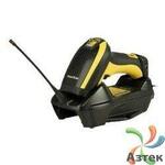 Сканер штрих-кода Datalogic PowerScan M9100RB 1D Image, темный ручной, радиоканал, RS-232 кабель, USB кабель, аккумулятор, подставка