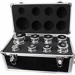 Набор гирь калибровочных 15,5 кг M1 ГОСТ OIML R 111-1-2009 для юстировки и настройки электронных весов. Нержавеющая сталь, MIDL, коробка для хранения и переноски. Набор гирь калибровочных 15,5 кг M1 ГОСТ OIML R 111-1-2009 для юстировки и настройки электронных весов. Нержавеющая сталь, MIDL, коробка для хранения и переноски.