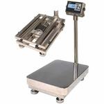 Весы товарные напольные MAS ProMAS PM1HWS-300 6080, LCD, АКБ, RS232, 300кг, 100гр, 800*600, пыле-влагостойкие IP65, нержавеющая сталь, с поверкой, съемная стойка