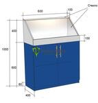 Витрина для демонстрации СИЗ (1000х600х400 мм) Витрина для демонстрации СИЗ (1000х600х400 мм)