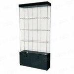 Витрина стеклянная ВТ-104.55 с накопителем и освещением Витрина стеклянная ВТ-104.55 с накопителем и освещением