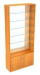 Витрина quot;астраquot; №134 (без дверок, задняя стенка - зеркало)