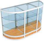 Прилавок из профиля с секторами №4 (закрытый)