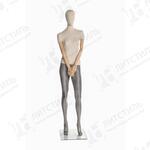 Манекен женский (с деревянными руками) MD-Linen F-02