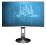 23.8quot; AOC I2490PXQU 1920×1080 IPS LED 16: 9 4ms VGA HDMI DP 4*USB 20M: 1 178/178 250cd Speakers HAS Pivot Swivel Tilt Black/Titanium Grey