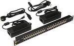 Панель Lanmaster LAN-PP24-POE/A2 POE 19quot;, 24 порта, с двумя блоками питания 48V, 120W