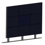 1359-01 Allegri Напольно-настенная видеостена 3х3 под LG 55WV70 с кронштейном откидного типа