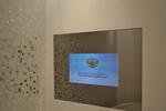 AquaView телевизор в зеркале Crystal Silver 4K SMART 55quot;
