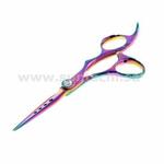 Прямые ножницы ZG-O RAINBOW радуга