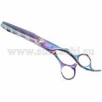 Филировочные ножницы ZG2-6037TA RAINBOW радуга