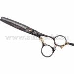 Филировочные ножницы TS1-5535 KITTY BLACK котенок