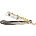 Бритва опасная Boker Manufaktur Graf Adolf, 6/8, 24Karat Gold, рукоять рог BK140528