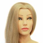 Учебная голова 100% натуральная, двойной объем, блондинка Fantom 60 см. + штатив тренога Учебная голова 100% натуральная, двойной объем, блондинка Fantom 60 см. + штатив тренога