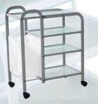 TMprofi Столик косметолога (металл/стекло) H04 TMprofi Столик косметолога (металл/стекло) H04