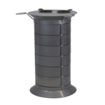 GiroCo Doble silver Парикмахерская тележка GiroCo Doble silver Парикмахерская тележка