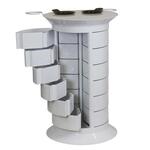 Тележка парикмахерская Doble white