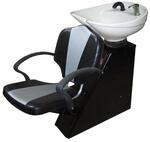 Мойка парикмахерская Елена с креслом Мона Модерн (раковина средняя)