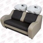 Двухместная парикмахерская мойка Дуэт