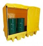 Крытый поддон для бочек BP8C
