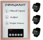 Комплект вызова для кухни iBells 3