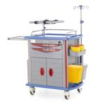 Тележка медицинская ЕТ850-02 (ТМ-002АН-00)