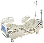 Кровать электрическая med-mos db-3 (5 функций) (ме-4019н-00) с выдвижным ложементом и ростоматом cpr+аккумулятор с ростоматом