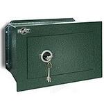 Встраиваемый сейф Рипост ОСП-4228 - средний взломостойкий сейф для дома и офиса, встраиваемый в стену, 1 класс устойчивости ко взлому, ключ, внутри полка. Маленький тайник невидимка для скрытой установки.