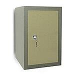 Сейф Рипост P-081 с ключевым замком. Офисный сейф с трейзером. Односекционный мебельный сейф.