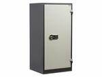 Шкаф-сейф несгораемый для документов VALBERG BM 1260 EL графит ⟨огнестойкость 30 мин⟩