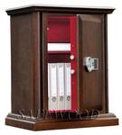 Сейф с отделкой деревом Safewood 78EL Flock Chrome