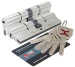 Цилиндровый механизм Cisa (Чиза) AP4S 0P3S1-36.12 (110 мм/45+10+55), никель