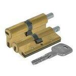 Цилиндровый механизм CISA AP 3 S ключ-вертушка латунь 30x40 Цилиндровый механизм CISA AP 3 S ключ-вертушка латунь 30x40