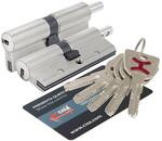 Цилиндровый механизм под вертушку Cisa AP4S 0P3S2-28.12 (75 мм/30+10+35), никель