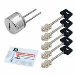 Кодовая накладка Cisa 02.716.51.1.18, хром