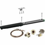 Синхронизатор и доводчик для двустворчатой двери