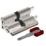 Цилиндр Cisa RS3 OL3S2.07.12 ключ/вертушка, никель, 30х30