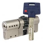 Цилиндр Mul-T-Lock Interactive+ ключ-ключ (размер 40x40 мм) - Никель, Шестеренка (5 ключей)