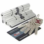 Цилиндровый механизм Cisa AP4S 0P3S1-36.12 (110 мм/45+10+55), никель