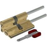 Цилиндр Cisa RS3 OL3S7.07.66 ключ/длинный шток, латунь, 30х30