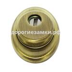 Защита цилиндра DiSec Monolito Diamond для EVVA - Латунь матовая