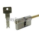 Цилиндровый механизм EVVA 3KS (67)36/31 ключ/шток, никель