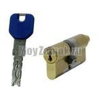 Цилиндровый механизм EVVA 4KS (77)36/41 ключ/вертушка, латунь
