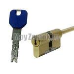 Цилиндровый механизм EVVA 4KS (92)61/31 ключ/шток, латунь