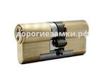 Цилиндр EVVA 4KS ключ-ключ (размер 56x56 мм) - Латунь