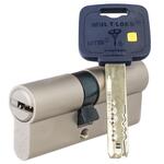 Механизм цилиндровый Mul-T-Lock MT5+ (80х80) кл/кл Никель
