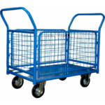 4х колесная платформенная тележка КПО-300 С 160-К